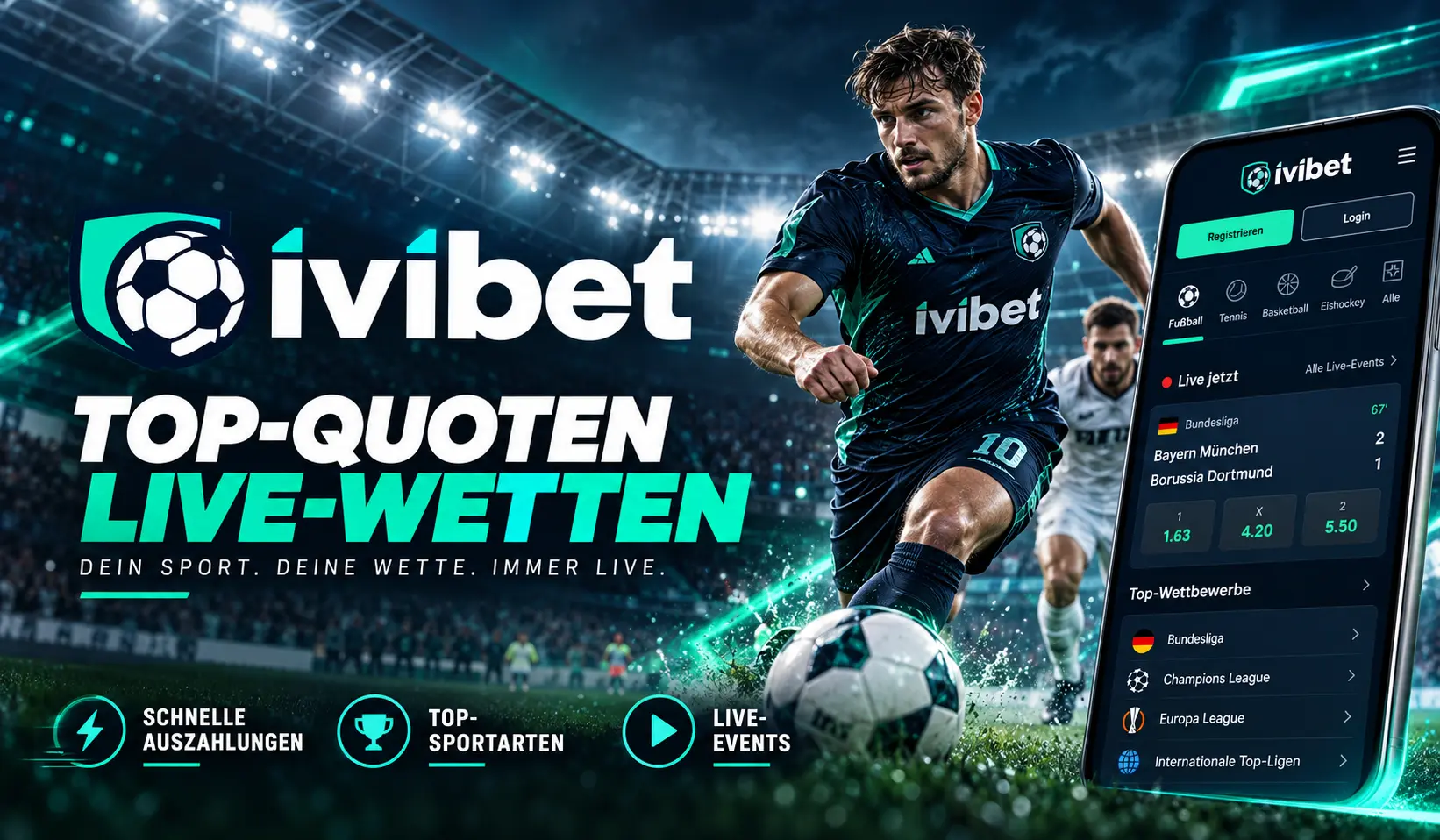 Ivibet Sportwetten ohne deutsche Lizenz